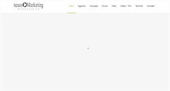 Desktop Screenshot of neuesmarketing.de